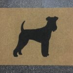 AIREDALE TERRIER-black on tan