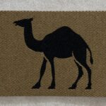 CAMEL - black on tan
