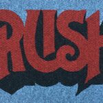 RUSH - red and black on grey